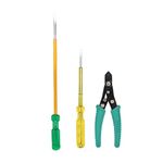 Themisto TH-T20 10 Inch Round Screwdriver with wire stripper and Electric Tester