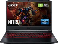 Acer Nitro 5 15.6'' FHD IPS 144Hz Display Gaming Laptop | Intel Core i7-11800H | NVIDIA GeForce RTX 3050Ti | 16GB RAM | 1TB SSD | Backlit Keyboard | Windows 11 | with HDMI Cable Bundle, Black