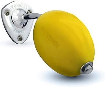 Provendi Savon Jaune Rotatif avec Porte Savon à Vis - Ecrou