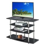 Convenience Concepts Designs2Go Tools Wide Highboy TV Stand, OneSize, Black