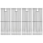 Criditpid BBQ Grill Grate for Broil King Baron 440 320 340 420 S420 S320 Grill Models. 17-3/8" Heavy Duty Stainless Steel Cooking Grates for Broil-Mate, Huntington Grill. (4 Pack)