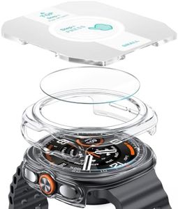 JULK 2+2Pack For Galaxy Watch Ultra-2 Case and Screen Protector 47mm