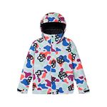 Burton Girl's Elodie Snowboard Jacket, Flora Mirage, 140 UK