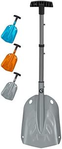 G2 Backcountry Lightweight Telescopic Avalanche Snow Shovel, Storage Down to 13 inch, Durable Aluminum Alloy Material, ABS Anti-Slip Proof Handle, Compact Storage Size (Grey)