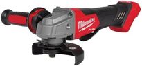 Milwaukee 2880-20 M18 FUEL Brushless Lithium-Ion 4-1/2 in. / 5 in. Cordless Small Angle Grinder with No-Lock Paddle Switch (Tool Only)