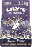 Lily’s Kitchen Made with natural Ingredients Senior Dry Dog Food Turkey & Trout Complete Nutrition 2.5kg Bag
