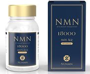 NMN 18000 NAD+ Booster Supplement Nicotinamide Mononucleotide for Cellular Energy Metabolism & Repair. Vitality, Muscle Health, Healthy Aging 1 Bottle