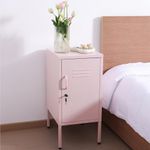 Navaris Metal Locker Nightstand Pin