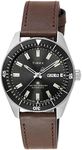 Timex Waterbury Dive Automatic Waterbury Dive Dial Stainless Steel Mineral Glass Automatic Japanese Movement 40MM America Watch Men, black/brown