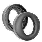 HoneTeek Earpads Cushions Replacement for Sony PlayStation 5 Pulse PS5 3D Wireless Headset,Ear Pads Cushions Cups with Noise Isolation Foam Earpads,Repair Parts(Black)