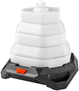 NEBO Galileo Air Collapsible Lantern, 6 Light Modes, Durable, Powerful Lantern with Hanging Hook for Camping and Outdoor Use, 500 Lumen,Smoke Gray