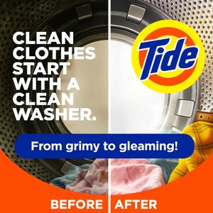 Tide Washing Machine Cleaner – Deep Clean Tablets, 5-Pack