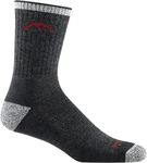 Darn Tough (Style 1466) Men's Hiker Micro Crew Midweight with Cushion Sock (Black, Large)