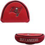 Team Golf NFL Tampa Bay Buccaneers Golf Club Mallet Putter Headcover, Fits Most Mallet Putters, Scotty Cameron, Daddy Long Legs, Taylormade, Odyssey, Titleist, Ping, Callaway