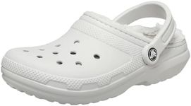 Crocs Unisex-Adult Classic Lined Clog, Atmosphere, 11 Women/9 Men