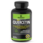 GREENDORSE Quercetin Supplement 1300mg with Bromelain, Nettle root, Vitamin C & D, Grape seed, Zinc & Magnesium | Immunity Support, Heart, Joint & Healthy Respiratory System | 60 Veg Capsules