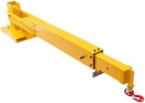 Garvee 6000Lbs/3T Forklift Mobile Crane, 83"-149" Adjustable Forklift Mobile Crane, Forklift Mobile Crane Manual Telescopes, for Warehouse, Factories, Construction