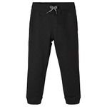 Name It Boy's NKM Sweat Pant Bru Noos Trouser, Black, 5 Years