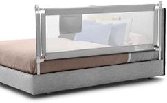 COSTWAY Bed Rail, Height Adjustable