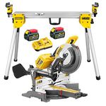 Dewalt DHS780T2 XR 2 X 54v Flexvolt Cordless 305mm Mitre Saw + DE7033 Leg Stand