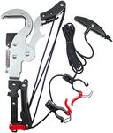 Darlac Expert Geared Anvil Tree Pruner – Garden Pruning Attachment for Extendable Pole – Razor Sharp Blades to Cuts Branches up to 50mm - SK5 High Carbon Steel Blade