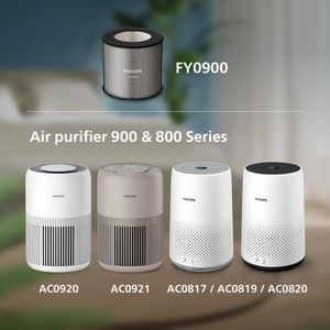 Philips 800 Air Purifier – White Compact HEPA Filter