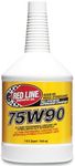 Red Line 57904 75W90 GL-5 Synthetic Gear Oil for Hypoid Limited Slip Differentials - 1 Quart