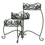 Scroll & Ivy 3-Tier Folding Plant Stand