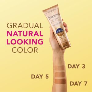 Jergens Natural Glow Firming Body Moisturizer, Medium to Tan, 7.5oz