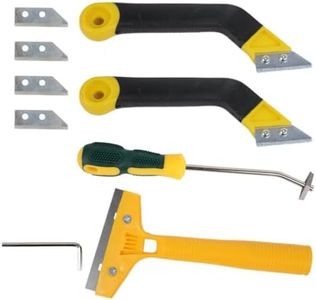 11 Pcs Tile Grout Removal Tool Includes Tile Grout Saw Angled Grout Saw with Blades Replacement, Grout Cleaning Tool and Wrench for Seams Corner Tile Cleaning