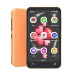 TIMMKOO Kids MP3 Player with Bluetooth and WiFi, Parental Controls, Pre-Installed Spotify, Spotify Kids, Pandora, 4" Touch Screen MP4 Player with Audible, Audiobooks Up to 1TB (Orange)