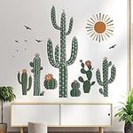 wondever Boho Cactus Wall Stickers 