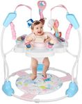 Otrolepota Baby Activity Center, Infant Jumpers and Bouncers with Music, Lights, Infant Toys, 360°Rotating Seat, 3 Adjustable Heights, Baby Play and Learning Center for 6+ Months