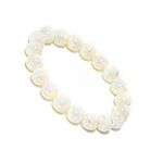 Arihant Gems & Jewels Fashion Mother Of Pearl Round Bracelet For Unisex Adult