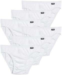Jockey Men's Underwear Men's Elance Bikini - 6 Pack, White, S