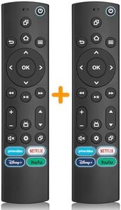 (Pack of 2) Universal Replacement Remote for Insignia/Toshiba/TCL/Pioneer Smart TVs Remote, Compatible with Fire Smart TV