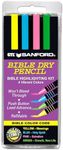 G.T. Luscombe Company, Inc. Bible Dry Highlighting Kit | No Bleed Eco-Friendly Refillable Dry Highlighters | No Sharpening | No Smearing or Fading | Yellow, Blue, Pink, Green (Set of 4)