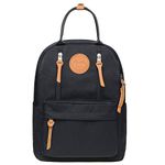 KAUKKO Beautiful and Sophisticated Backpack with Laptop Compartment for 15 Inch School Uni 22L, black jnl-ks06-03, standard size, Casual