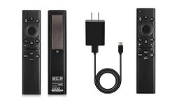 BN59-01385A Voice Replacement Remote Control for Samsung Smart TVs 4K, 8K, Ultra HD, Neo QLED, OLED, The Frame & Crystal UHD Series (2021-2022 Models) - Rechargeable Solar Cell & USB Type-C.
