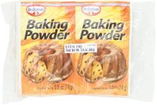 Dr.Oetker Baking Powder, 6 Envelopes, 0.5 Ounce (Pack of 12)