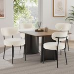 Sweetcrispy Dining Chairs Set of 4,
