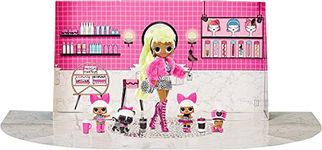 L.O.L. Surprise! OMG Diva Family with 45 Surprises Including (1) Pink Fashion Doll with (4) Collectible Dolls and Accessories Toy Playset, Great for Kids Ages 4 5 6, Amazon Exclusive