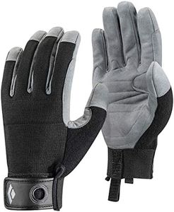 Black Diamond Crag Climbing Gloves, Black, X-Large