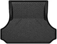 LASFIT Trunk Mat for Dodge Charger 2011-2023, for Chrysler 300 2011-2023, Fit Without Subwoofer, All Weather TPE Custom Fit Car Mats Cargo Liner Cargo Mat, Black