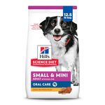 Hill's Science Diet Adult Oral Care Small & Mini Chicken Recipe Dry Dog Food, 12.5 lb. Bag