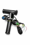 24V E-Bike Throttle with LED Display ON-Off Key Lock for Electric Bike/Bicycles/Scooter/E-Rckshaw