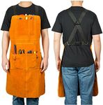 yeshine Leather Welding Apron Heatp