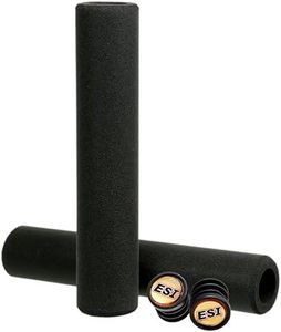 ESI Racer's Edge MTB Grip - Thin and Light Handlebar Grips - Extra Light Bike Grips, Black