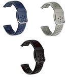 Sounce Active Watch Straps/Watch Band Compatible for Removable Straps ONLY for Amazfit Bip, Amazfit GTS, Galaxy Watch Active 2, Gear S2 Classic, Samsung Gear, Boat, Firebolt, Noise