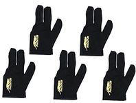 Billiard Pool and Snooker cue Stick Hand glove-5pcs